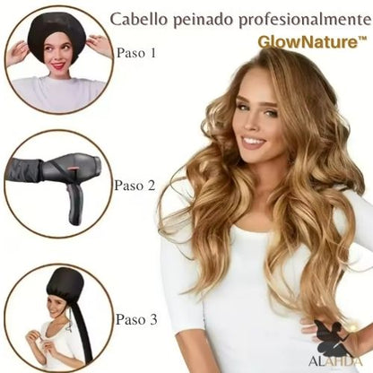 GlowNature™ El Gorro Térmico que define tus rizos💦🍃