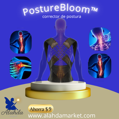 PostureBloom™ Corrector de Postura