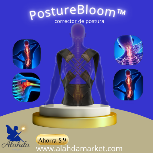 PostureBloom™ Corrector de Postura